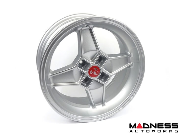 FIAT 500 Custom Wheels Cromodora CD30 15" Silver